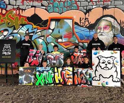 Creatief Bedrijfsuitje Graffiti Workshop in Amsterdam - 1