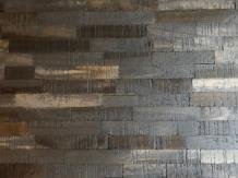 Fraaie robuuste salontafel, gemaakt van metaal en hout - 5