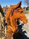gietijzeren-sculptuur-paardenhoofd , paard , tuinbeeld - 3 - Thumbnail