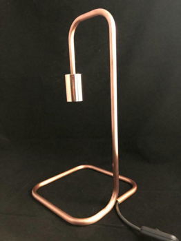 Hand made en uniek design, koperen tafellamp ,lamp - 4