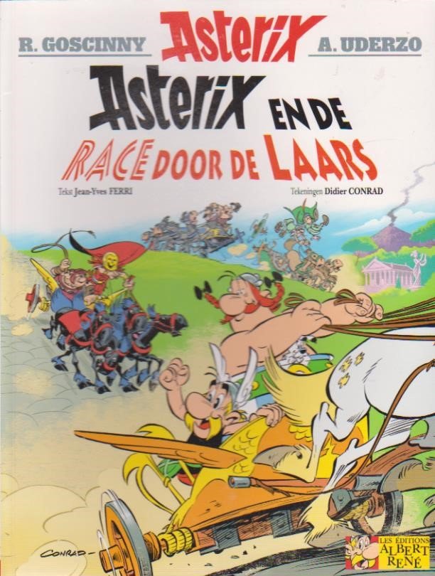 Asterix 37 Asterix en de race door de laars - nr. 1