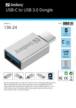 USB-C to USB 3.0 Dongle