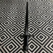 Bijzonder zwaard met schede van leren riem ,zwaard - 1