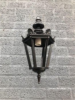 Buitenlamp Turijn, zwart , keramische fitting en glas ,lamp - 4