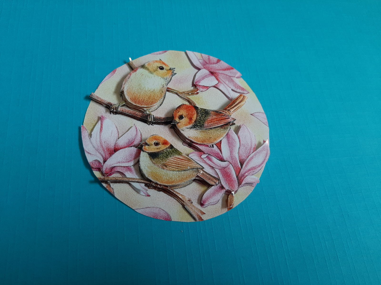 j074 Jeanine / bloemen en vogels - nr. 1