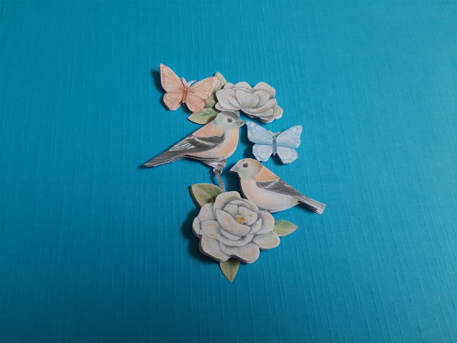 j053 Jeanine / bloemen / vogels - nr. 1
