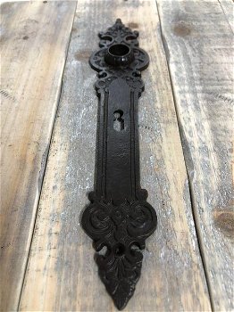 Lange deurplaat Tilspet in antiek bruin , deurbeslag - 2