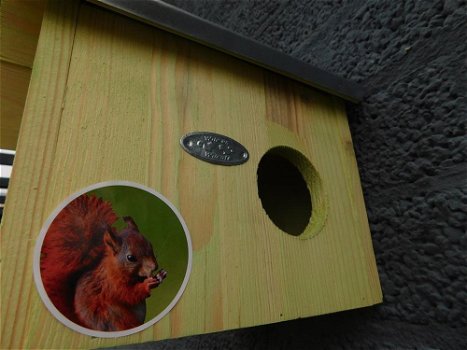 Nestkast voor eekhoorns en vogels , kado - 3