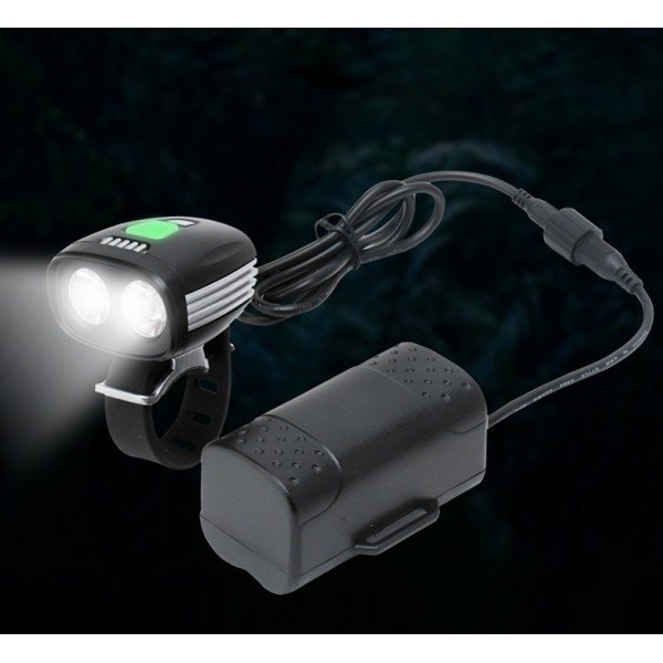 MTB Powerled 1600 Lumen fietsverlichting - Afbeelding 3