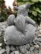 Stenen figuur dinosaurus Baby in het ei , Draak - 3 - Thumbnail