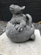 Stenen figuur dinosaurus Baby in het ei , Draak - 5 - Thumbnail