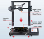 CREASEE CS30 3D Printer, 3.5inch Touch Screen, 3 Step Quick - 7 - Thumbnail