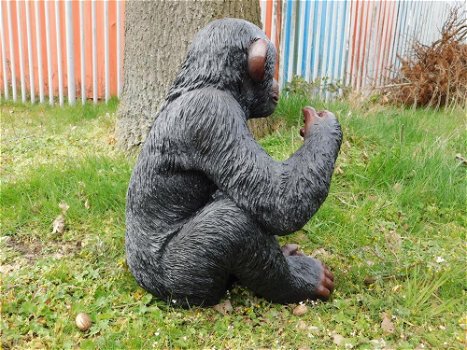 Zittende aap ,zeer gedetailleerd aap , gorilla ,kado - 3