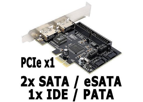ASMedia ASM1061 6G SATA eSATA PCI-e Controller | SSD | Win10 - 4