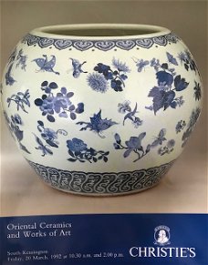 Oriental ceramics and works of art