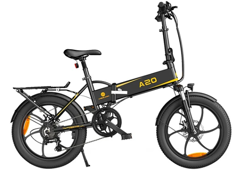 ADO A20 XE 250W Electric Bike Folding Frame 7-Speed Gears - 0