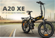 ADO A20 XE 250W Electric Bike Folding Frame 7-Speed Gears - 1 - Thumbnail