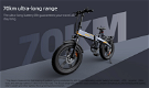 ADO A20F XE 250W 10.4 AH Lithium-Ion Battery E-bike - Black - 7 - Thumbnail