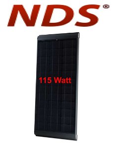 NDS BLACKSOLAR 115W V2 Zonnepaneel