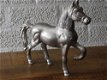 Paard gemaakt van aluminium, vernikkeld, dierenfiguur - 0 - Thumbnail