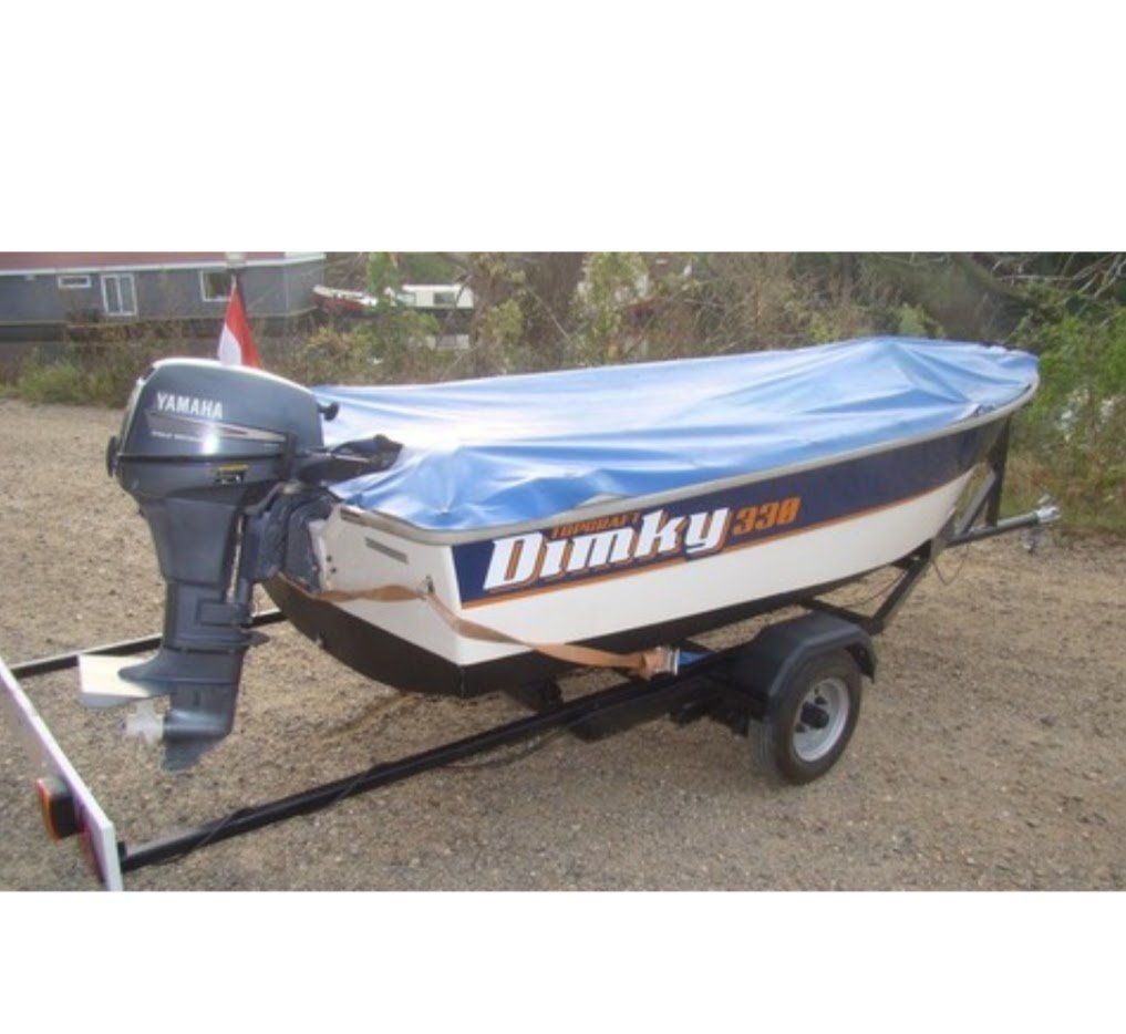 Topcraft Dinkey 330 incl trailer en 8 pk 4takt Yamaha - nr. 1