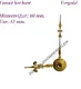 Franse pendule wijzers = Fleur de Lys =39878 - 0 - Thumbnail