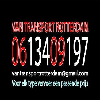 Meubeltransport of verhuisbus met chauffeur nodig? Bel Van Transport Rotterdam 0613409197 - 4