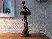 Beeld van een ballerina, gietijzer, brons , look , verzameling - 6 - Thumbnail