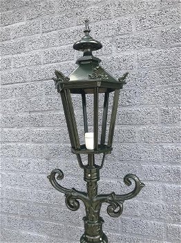 Buitenlamp, lantaarn Amsterdam , aluminium groen ,lamp - 4