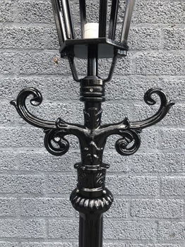 buitenlamp, lantaarn Amsterdam keramische fitting 225 cm - 1