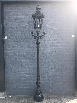 Buitenlamp,gegoten aluminium, 270 cm-zwart , parklamp - 0