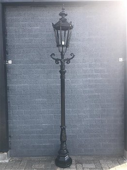 Buitenlamp,gegoten aluminium, 270 cm-zwart , parklamp - 5