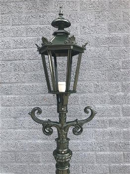buitenlamp-lantaarn-tuin-lamp-lampengroen ,hoogte-235 - 0