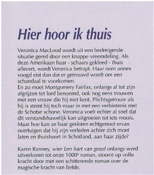 CHR 1016 Karen Ranney = Hier hoor ik thuis - 1