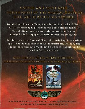 Rick Riordan = The serpent's shadow - Kane Chronicles 3 - 1