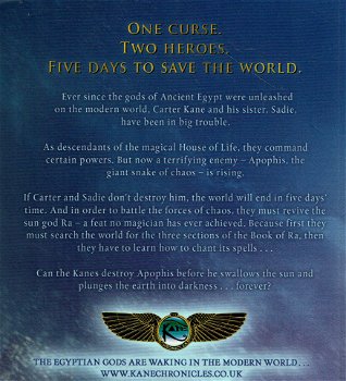 Rick Riordan = The throne of fire - Kane Chronicles 2 - 1