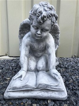 Engel met boek, beeld voor plechtigheid , grafbeeld ,graf - 1
