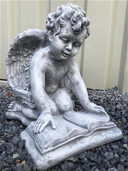 Engel met boek, beeld voor plechtigheid , grafbeeld ,graf - 6