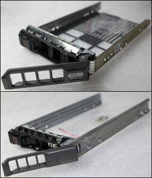 Dell SAS SATA SCSI Hot Swap Trays Brackets Interposers Tray - nr. 1