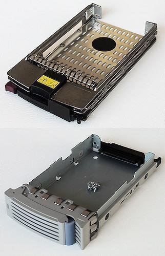 HP 2.5" 3.5" SAS SATA SCSI HotSwap Tray Bracket | G1 - Gen10 - Afbeelding 3