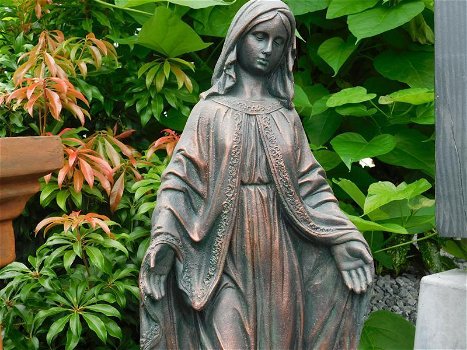 Fraai kerkelijk beeld Maria, polystone , heilige Maria beeld - 4