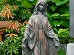 Fraai kerkelijk beeld Maria, polystone , heilige Maria beeld - 4 - Thumbnail