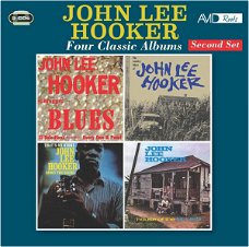John Lee Hooker – Four Classic Albums (4 CD)  Nieuw/Gesealed