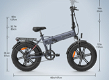 ENGWE EP-2 Pro Folding Electric Bike 2022 version 750W 13Ah - 6 - Thumbnail