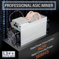 ANTMINER L3++ 580MH/S Litecoin Miner,  Better Than ANTMINER L3 L3+ S9 S9i