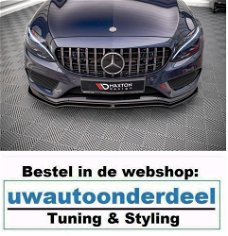 Maxton Design Mercedes C43 AMG Spoiler Lip Splitter