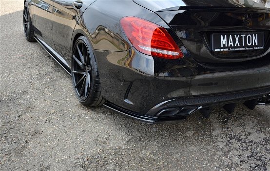 Maxton Design Mercedes C43 AMG Spoiler Lip Splitter - 3