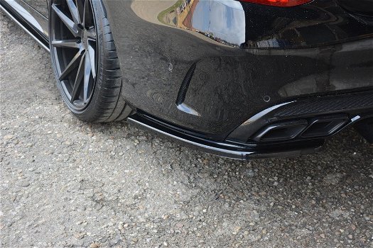 Maxton Design Mercedes C43 AMG Spoiler Lip Splitter - 4