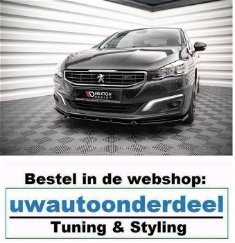 Maxton Design Peugeot 508 GT Spoiler Lip Splitter - 0