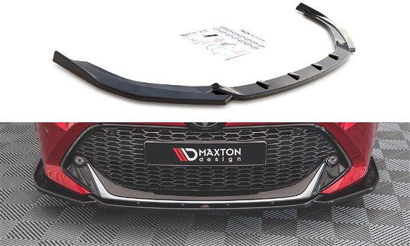 Maxton Design Toyota Corolla GR Sport Spoiler Lip Splitter - 6